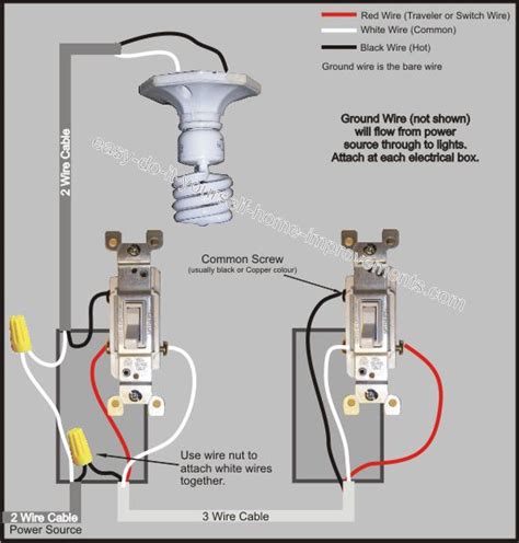 3 Way Switch Wiring Diagram