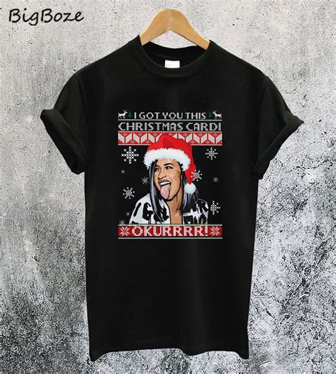 Christmas Cardi B T Shirt