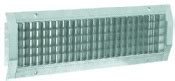 Grille de reprise pour conduit circulaire double déflexion 425x75mm