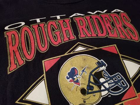 Ottawa ROUGH RIDERS Football Team CFL Team Shirt | Etsy