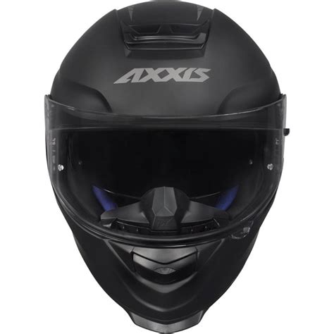 Capacete Axxis Eagle SV Solid Preto Cinza Fosco