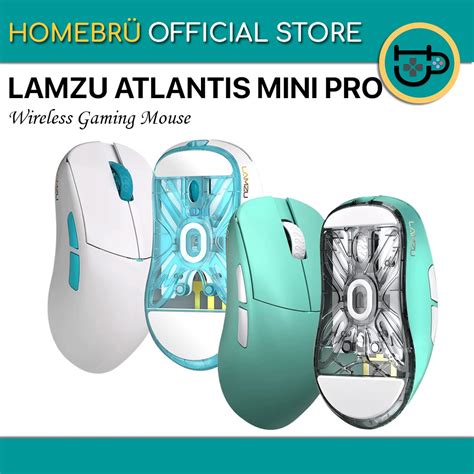 LAMZU ATLANTIS MINI PRO 4K Compatible Wireless Gaming Mouse Shopee