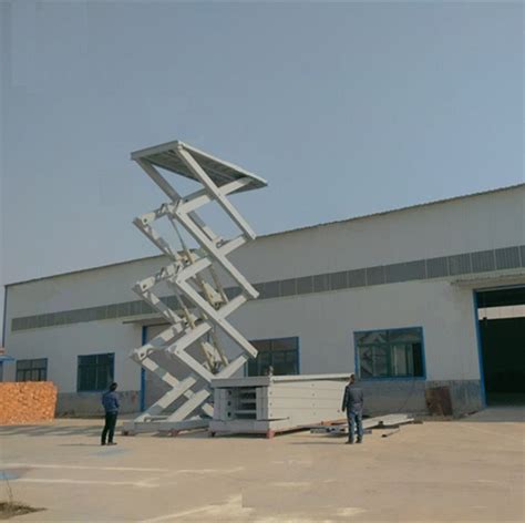 Scissor Lift Work Platform/Freight Hydraulic Scissor Lifting Platform