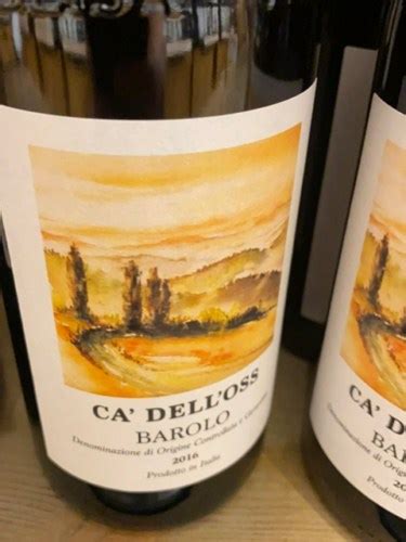 Belcolle Ca Dell Oss Barolo Vivino Us