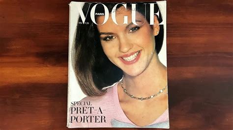 French Vogue February 1980 Janice Dickinson Gia Carangi Asmr