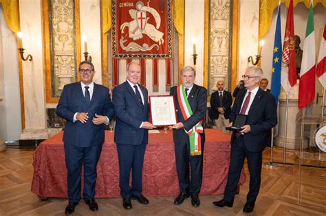 Visita Tra Piemonte E Liguria Del Principe Di Monaco