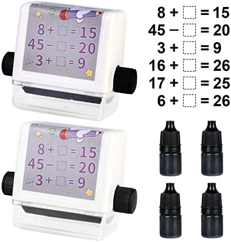 F Llung Roller Digitaler Lehrstempel St Ck Math Roller Stamp Mit