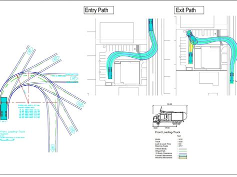 A Swept Path Analysis Using AutoTurn AVT Of Your Project Upwork