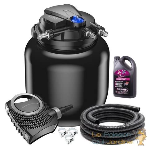 Kit Filtration Bassins De jardin Sous Pression UV 55W Bactéries