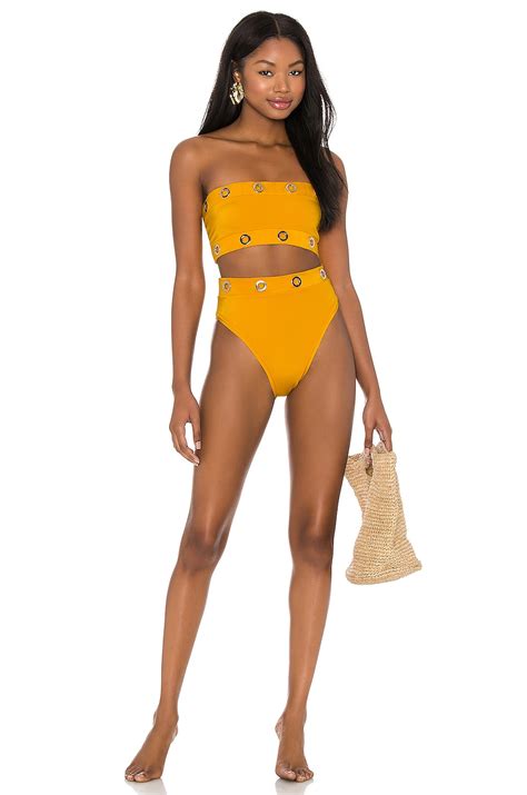 OYE Swimwear Arya Biikini Set In Sunset REVOLVE