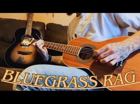 Bluegrass Rag Ibanez Parlor Guitar Finger Style Ragtime Youtube