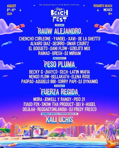 Boletos Para Baja Beach Fest México 2024 Cómo Comprarlos Spoiler