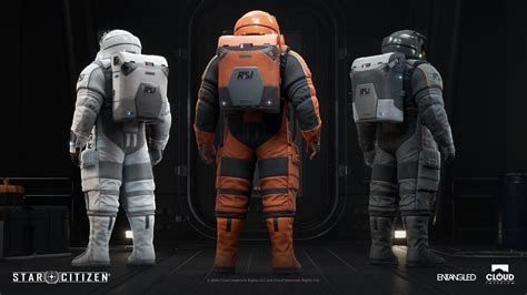 Entangled Studio In Game Character Asset For Star Citizen