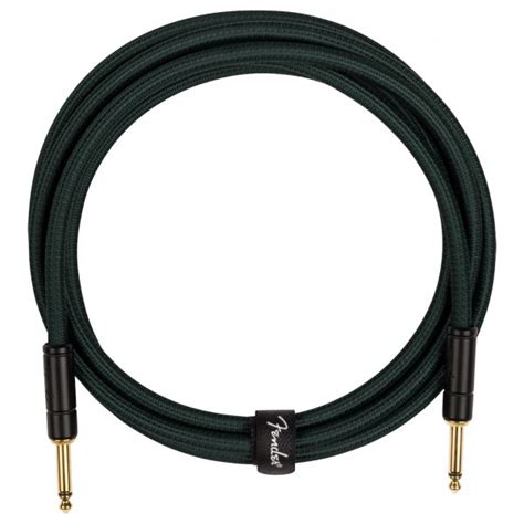 Fender Edición Limitada Deluxe Tweed Cable 3 m Sherwood Green