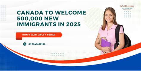 Canada To Welcome 500000 New Immigrants In 2025 Cic Updates