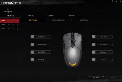 ASUS TUF Gaming M5 Mouse Review - Software & Lighting | TechPowerUp