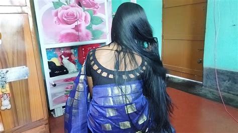 Black And Sinning 4ft Long Hair Play Beautiful Indian Woman Gorgeous