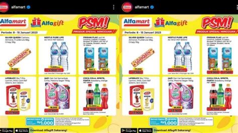 Promo Psm Alfamart Hari Ini Januari Raih Deterjen Gel Rp