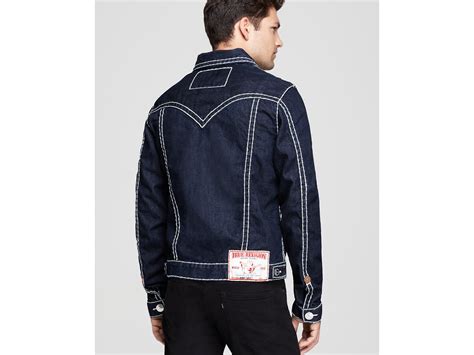 Lyst True Religion Denim Jacket In Body Rinse In Blue For Men