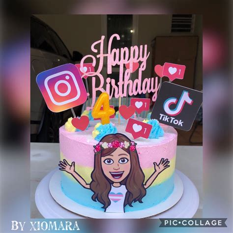 Tik Tok Cake Design