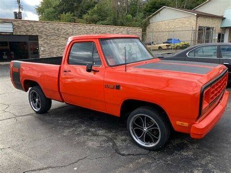 1985 Dodge Ram Truck D150 Low Miles All Original Body Lowered Hemi