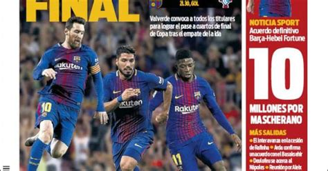 Sport España Jueves 11 De Enero De 2018 Infobae