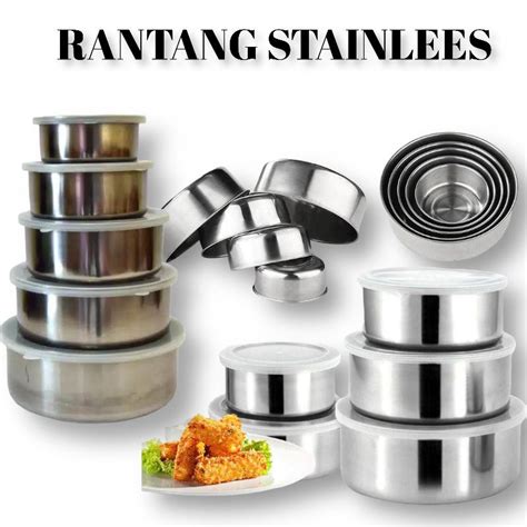 Jual Rantang Beranak Stainless 5 Susun Fresh Box Stainless Tempat