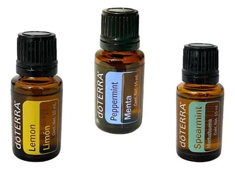 Limón Menta Hierbabuena Doterra 15ml Envío gratis