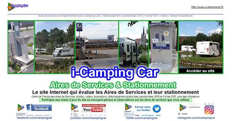 I Camping Car Les Aires De Services Pour Camping Cars