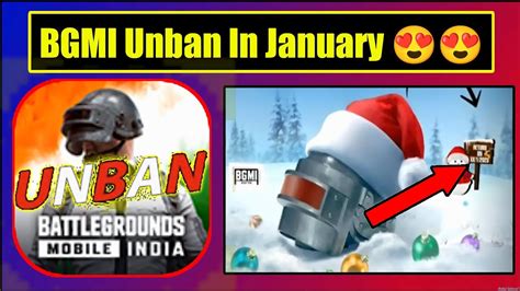 Bgmi Unban In January Youtube