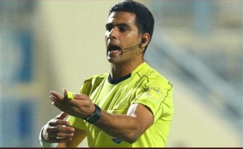 Afcon Qualifiers Egyptian Referee Mohamed Maarouf Eid Mansour