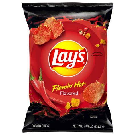 Lays Flamin Hot Fabulous Collection Pinnaxis