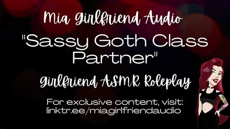 Sassy Goth Partner Girlfriend Asmr Audio F4mfa A Little Sassy