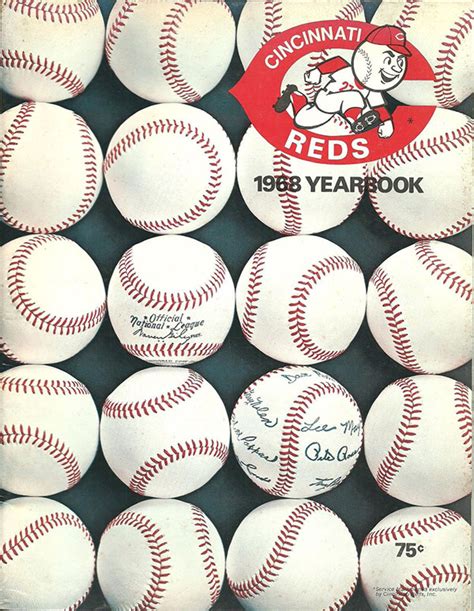 MLB Yearbook: Cincinnati Reds (1968) | SportsPaper.info