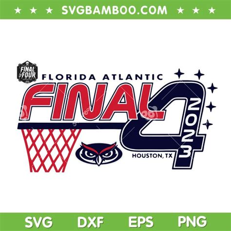 Florida Atlantic Owls Final Four 2023 SVG PNG