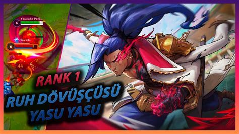 Wild Rift Yasuo Bİrİncİsİnden ÖĞretİcİ Gameplay Best Build Youtube