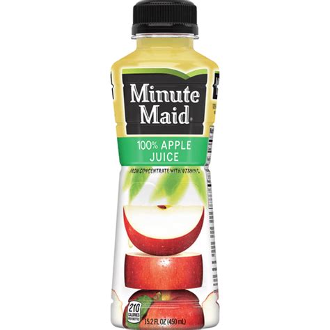 Minute Maid Apple Juice Bottle 152 Fl Oz Juice And Lemonade Rons Supermarket