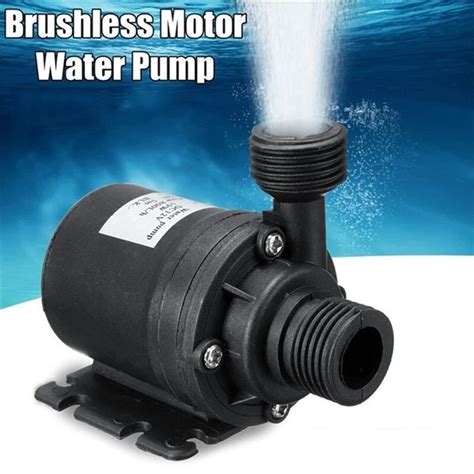 DC 12V 24V Solar Water Pump Ultra Quiet Submersible Water Pumps Lift 5M