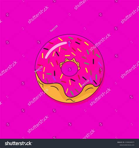 Kawaii Cute Pastel Donuts Sweet Summer Stock Vector Royalty Free 2198260875 Shutterstock