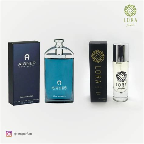 Jual Lora Parfum Inspired By Aigner Blue Free Botol Parfum