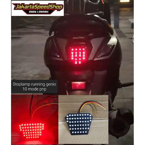 Jual Stoplamp Running Led Mode Honda Genio Stoplamp Custom