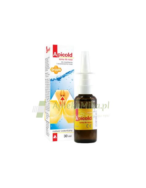 Apicold Propo Spray Do Nosa 30 Ml Cena Aptekamika