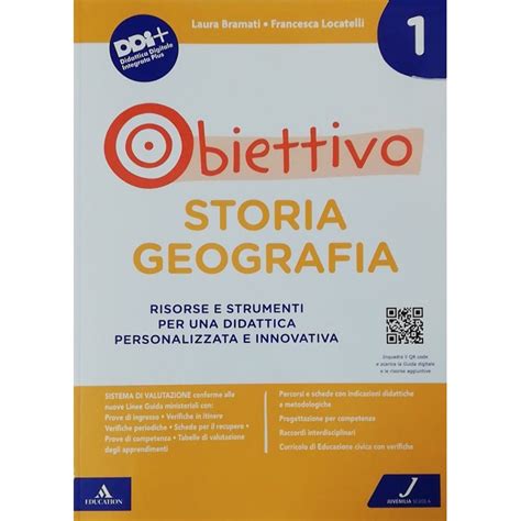 Obiettivo STORIA GEOGRAFIA 1ª Guida Didattica Insegnanti Scuola