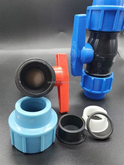 Farm Irrigation System Hdpe Pp Compression Fitting China Pp Compression Fitting And Pp Quick