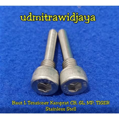 Jual Baut L Tensioner Tansioner Stainless Stenlis Stanlis Mesin CB GL