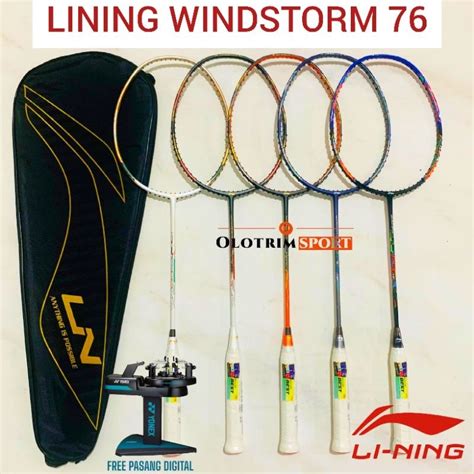 Badminton Racket Lining Windstorm U Original Shopee Philippines