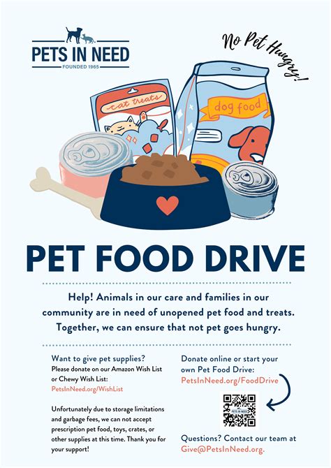 Pet Food Drive — Pets In Need