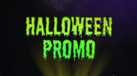 Halloween Promo After Effects Project Files Videohive