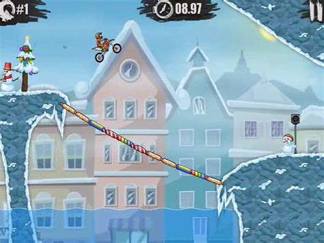 MOTO X3M WINTER online game | POMU Games