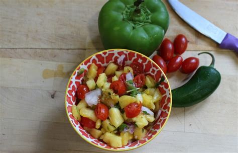 Fresh And Delicious Spicy Sweet Pineapple Salsa Recipe Jenny At Dapperhouse